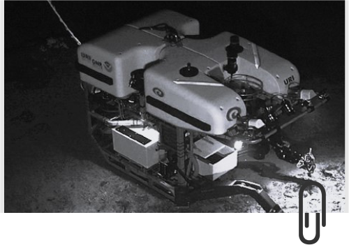 Under Water ROV Core Collection